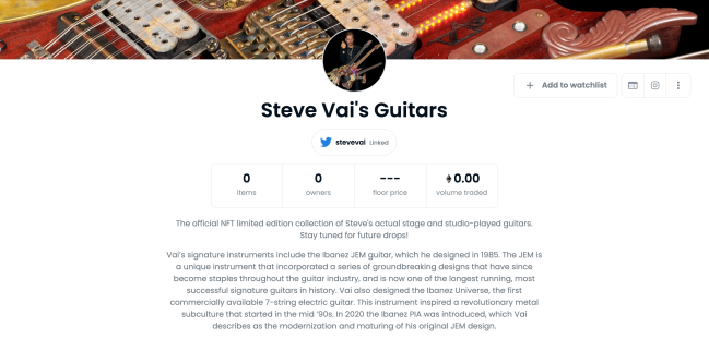 Steve Vai Hydra Triple-Neck Guitar