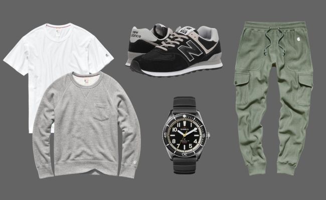 What To Wear With Todd Snyder Utility Cargo Sweatpants
