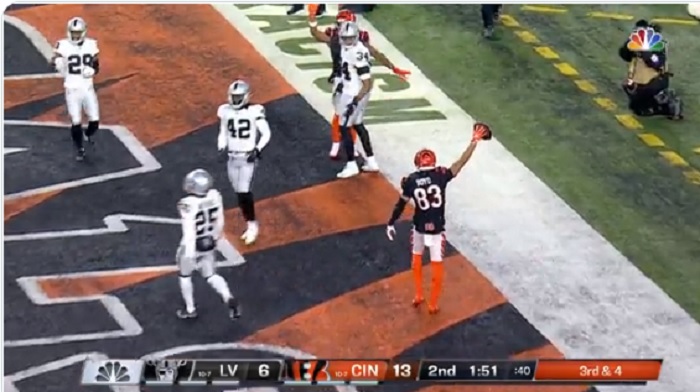 NFL Sr. VP of Officiating: Controversial Raiders vs. Bengals Whistle Was  After Catch, News, Scores, Highlights, Stats, and Rumors