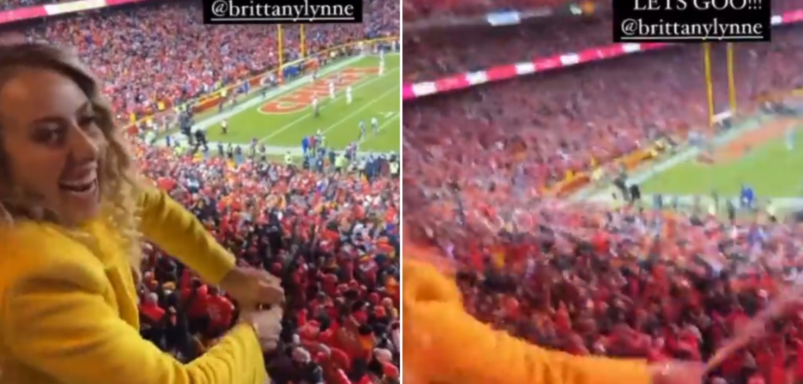Patrick Mahomes' Wife Brittany Mathews Pops in Neon Green