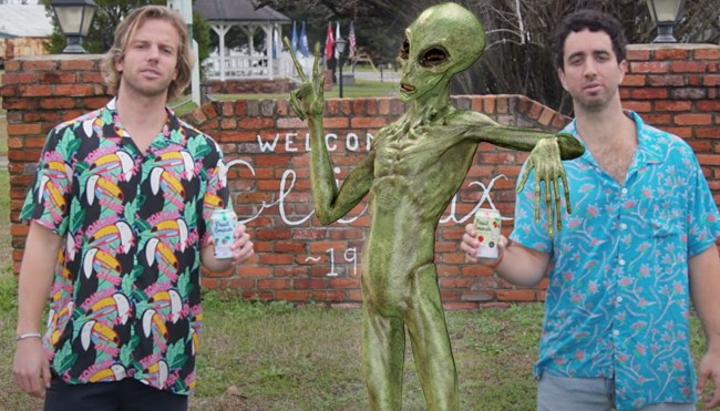 Why 'Chad Goes Deep' Would Greet Alien With Fruit Smash Hard Seltzer