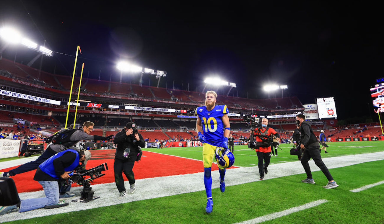 Buccaneers' radio call of Cooper Kupp's big catch was just sad