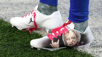 NFL Fans Loved The Betty White Cleats Bills WR Stefon Diggs Wore As A Tribute