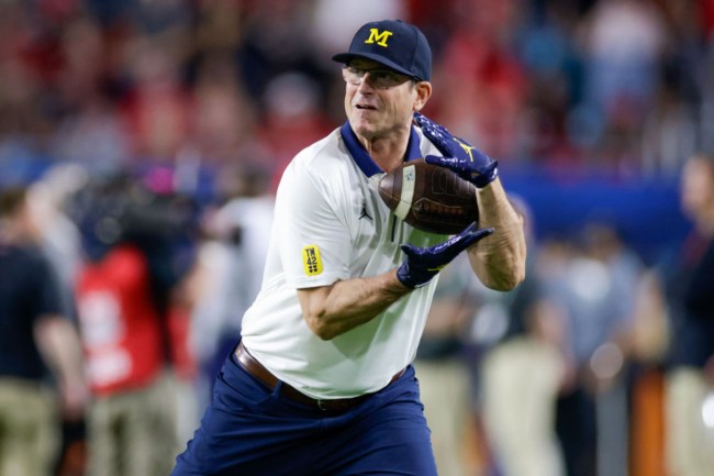 Jim Harbaugh Reportedly Hinted To A Recruit He Could Leave Michigan
