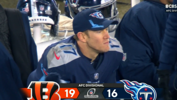 Titans Fans Rip Ryan Tannehill To Shreds After Terrible Late Game Interception That Led To Playoff Loss Vs Bengals
