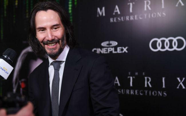 Keanu Reeves Donated 70% Of His 'Matrix' Salary To Cancer Research