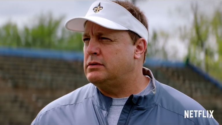 Images: Sean Payton, Kevin James on set in Louisiana for