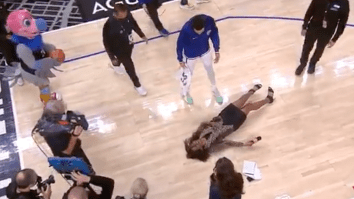 Clippers Sideline Reporter Face Planted So Hard On The Court It Hurt To Watch