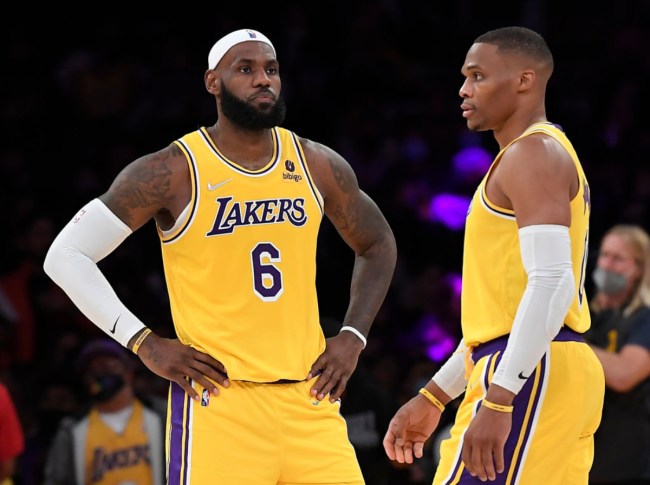 LeBron James Ducks Question About Russell Westbrook Being Benched