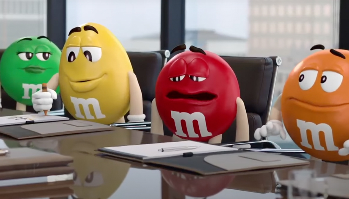 M&M's hero characters arrive on UK red carpet - FoodBev Media
