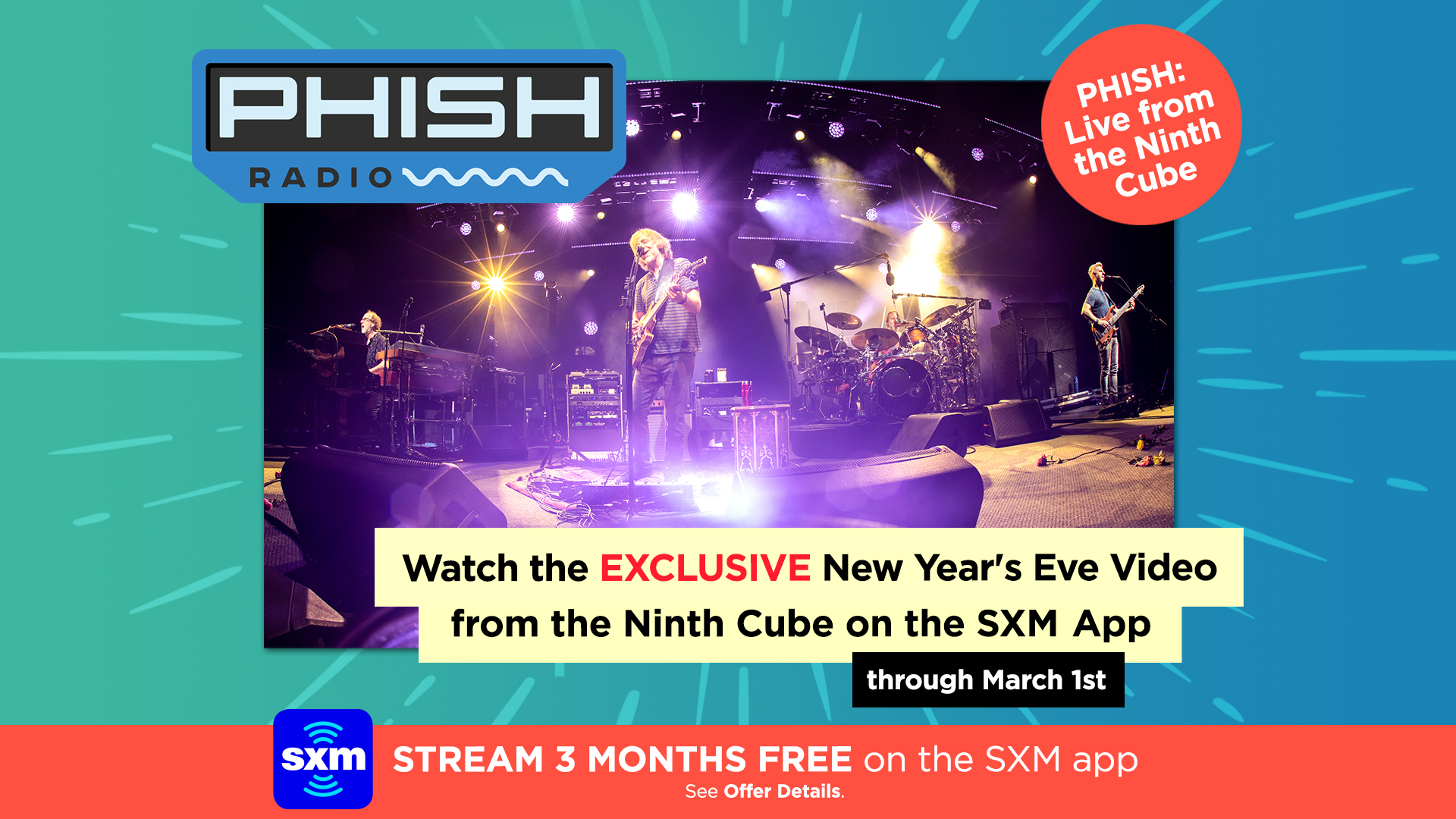 The SXM App Currently Has A ThreeMonth Free Streaming Trial Here's