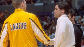 Rob Lowe Reveals Why Pat Riley Banned Him From Traveling With The Lakers In The 1980s