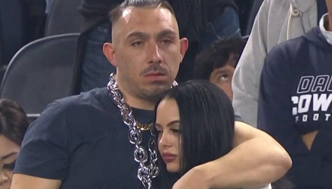 Sad Cowboys Fan Accused Of Cheating And Taking Side Chick To Game