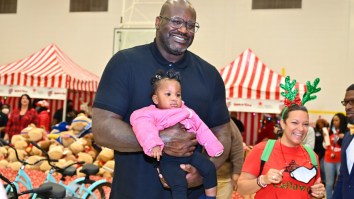 Shaq Made Hundreds Of Kids Cry On Christmas And We Need To Celebrate Him For It