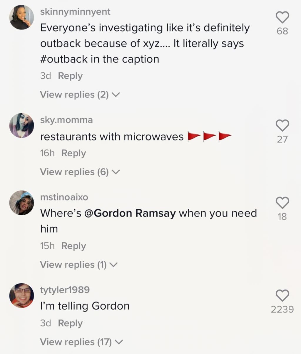 Outback Steakhouse Lobster Exposed In Viral Tiktok, Everyone's Horrified
