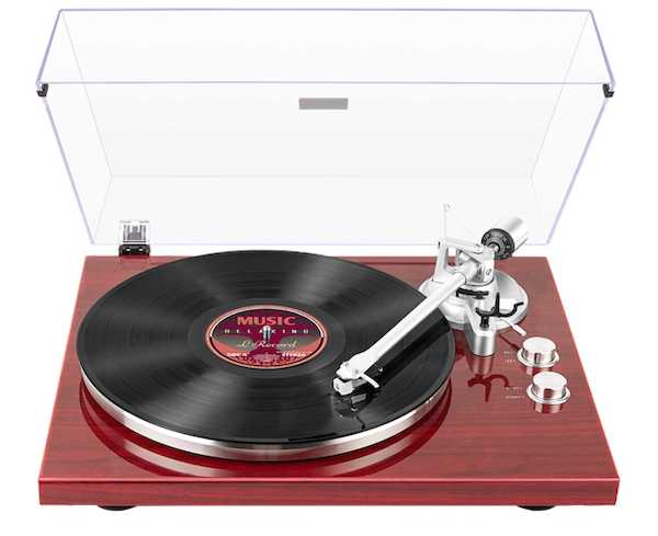 1 BY ONE Belt Drive Turntable with Bluetooth Connectivity - daily deals