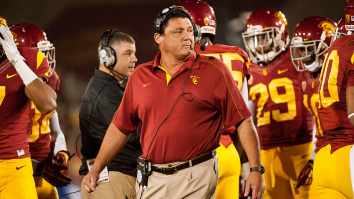 Ed Orgeron Reveals How His ‘Close’ For Recruits At USC Wasn’t Always Entirely True