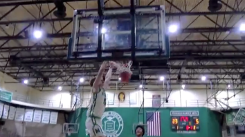 Arch Manning Is Picking Pockets And Throwing Down Breakaway Dunks On The Hardwood (Video)
