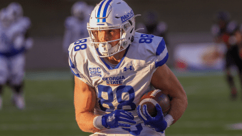 Georgia State’s 24-Year-Old TE Is Somehow Coming Back For His 7th Year Of CFB And His Reaction Is Priceless