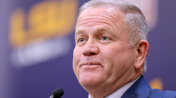 Brian Kelly Was Late To His First Press Conference In Three Months Because Of A Hilarious Parking Issue