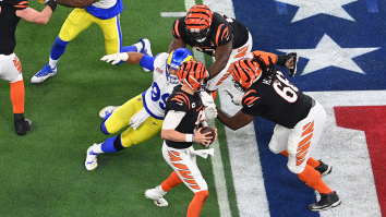 The Bengals Offensive Line Literally Played The Worst Game Of Any Team All Season In Super Bowl LVI
