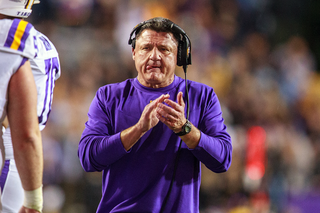 Ed Orgeron Wants To Be Very Clear He Will Never Coach One SEC Team