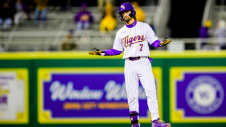 LSU Outfielder Giovanni DiGiacomo’s Glorious Mullet Is Already In Midseason Form