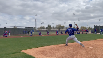 Jack Leiter Looks As Advertised In First Video Of Him Throwing In Rangers Uniform With New Number