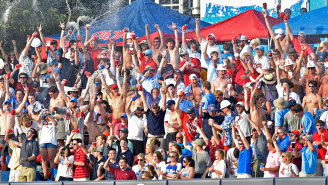 POV Video Of Ole Miss Baseball’s Epic Home Run Beer Shower Goes Viral