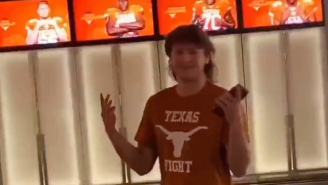 Quinn Ewers’ Street Cred Instantly Skyrockets After Viral Video Shows Him Rapping In The Locker Room
