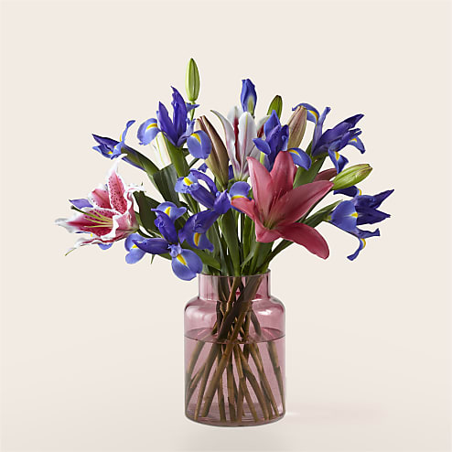Be My Valentine Lilies Iris - Valentines Day Flash Sale