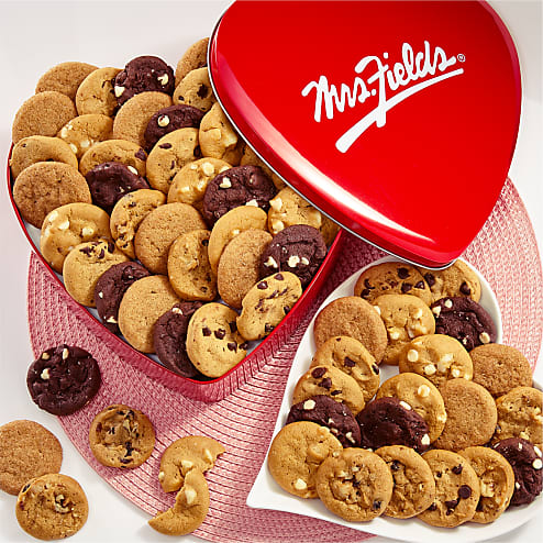 Classic Love Cookie Tin by Mrs Fields - Valentine's Day Flash Sale