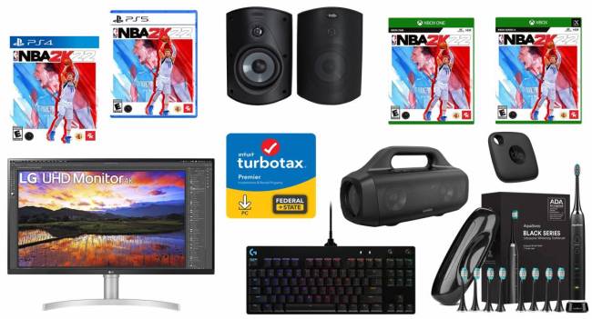 Daily Deals: NBA 2K22, Outdoor Speakers, Tile Mates And More!