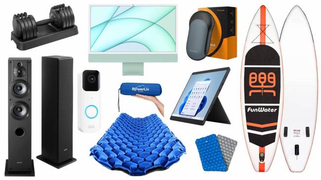 Daily Deals: Apple iMacs, Adjustable Dumbbells, Sony Speakers And More!