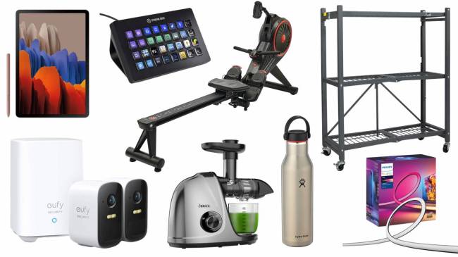 Daily Deals: Hydro Flasks, Gradient Lightstrips, Smart Rowers And More!