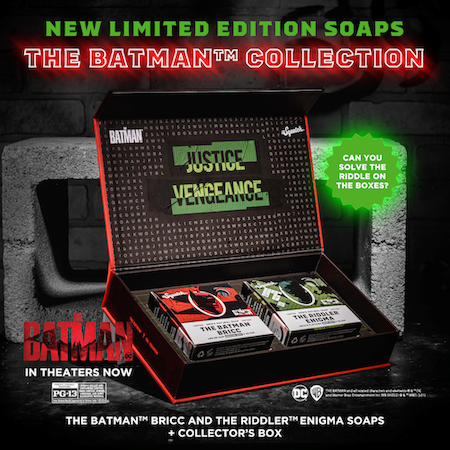 Introducing The Dr. Squatch Soap The Batman™ Collection - Limited Edition Soaps In A Special Collectors Box