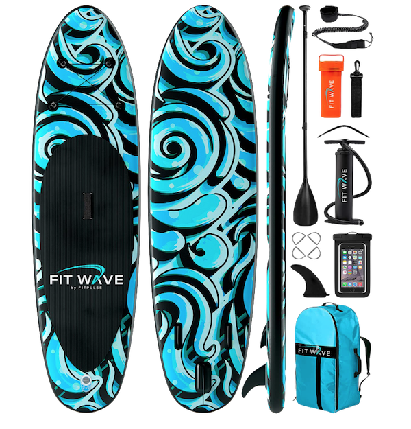 FITWAVE Inflatable Stand-Up Paddle Board - daily deals