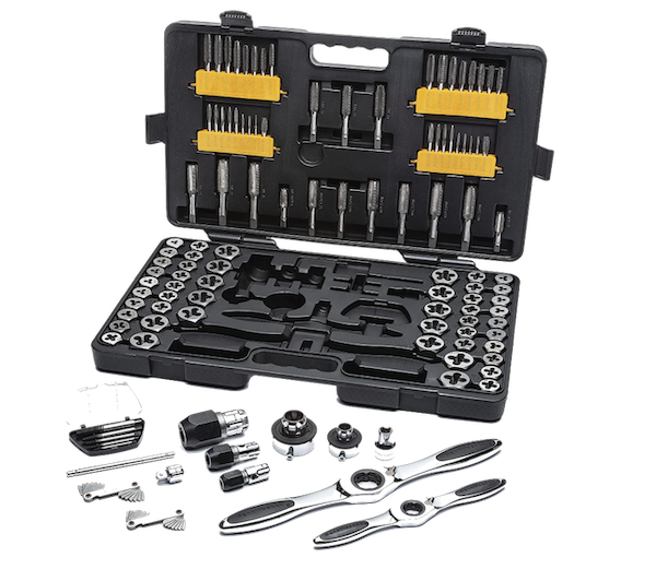 GEARWRENCH 114-Piece Ratcheting Tap and Die Set - daily deals
