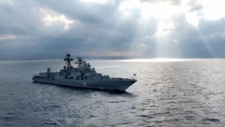Ukrainian Border Guards Tell Russian Warship ‘Go F*** Yourself’ Before Getting Attacked (Updated)