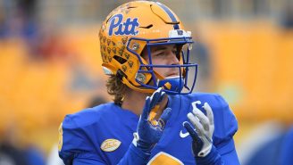 Pitt QB Kenny Pickett Refuses To Get His Hands Measured Which Can Only Mean One Thing