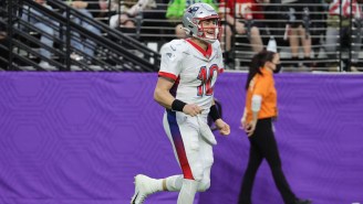 Watch Mac Jones Hit The ‘Griddy’ At The Pro Bowl After Breaking Off A Long Run