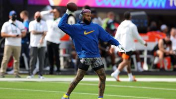 Odell Beckham Jr. Wearing The ‘Most Expensive Cleats In The World’ Valued At $200k For Super Bowl