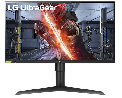 LG 27 Inch Ultragear QHD IPS 1ms NVIDIA G-SYNC Gaming Monitor