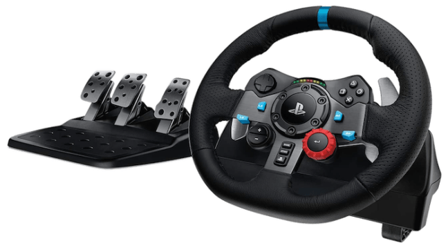 Logitech G Dual-Motor Feedback Driving Force G29 Gaming Racing Wheel - daily deals