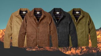 LAST CHANCE: Get $50 Off A Flannel-lined Waxed Trucker Jacket via Huckberry