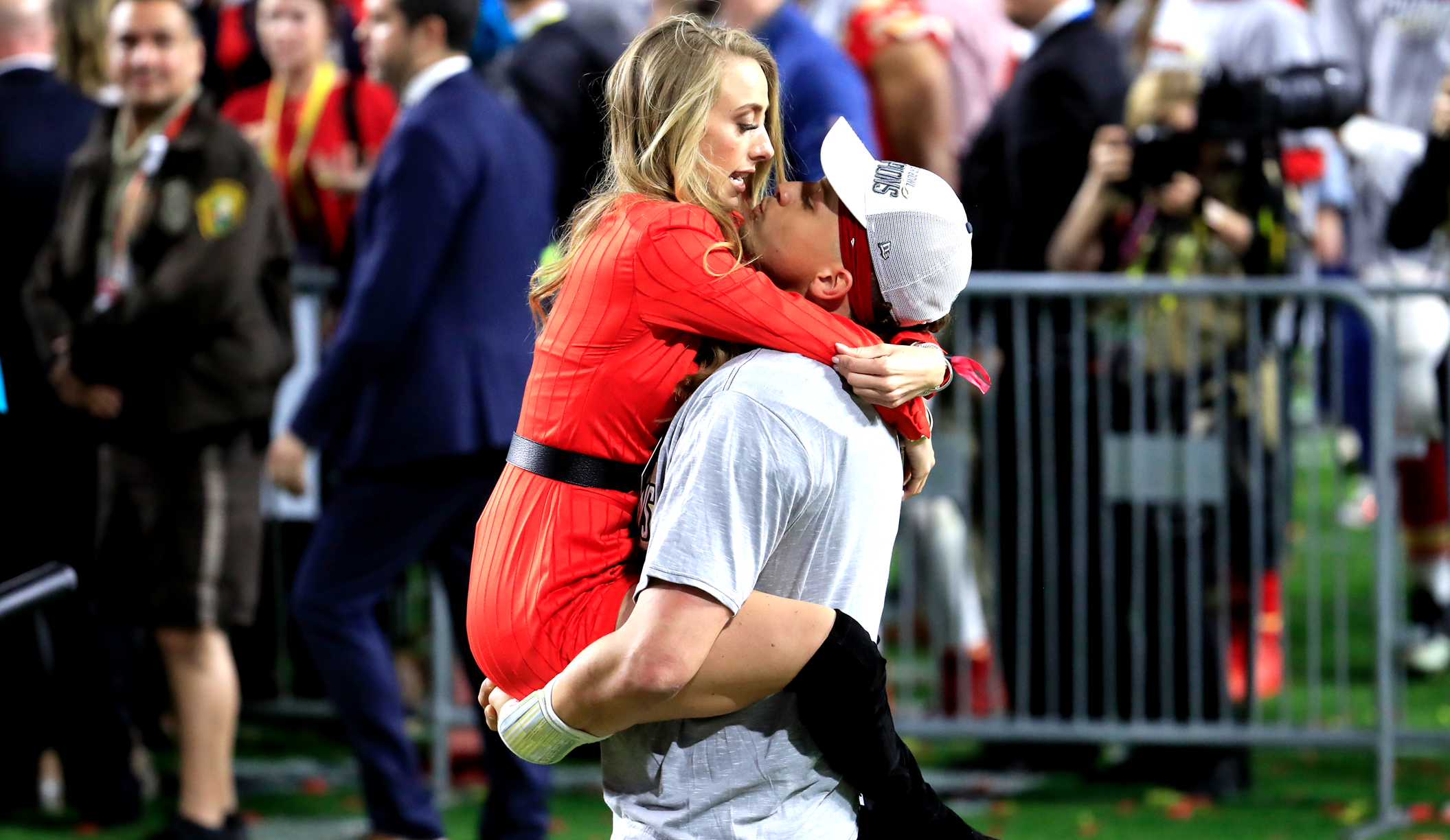 Pat McAfee: Patrick Mahomes Needs To Reign In Fiancée And Brother