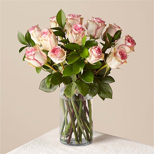 Pink Champagne Rose Bouquet