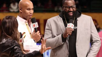 Richard Jefferson Shows Kendrick Perkins No Mercy With Comment During NBA All-Star Celebrity Game