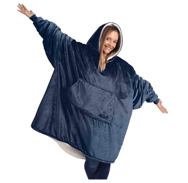 The COMFY Original Oversized Microfiber & Sherpa Wearable Blanket