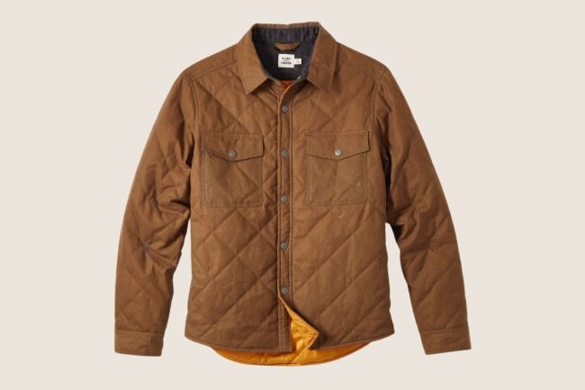These Versatile Quilted Wax Shirt Jackets Are All On Sale Right Now